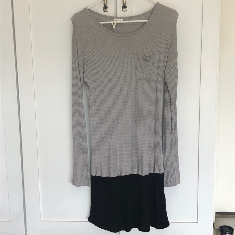 Waffle Tunic top